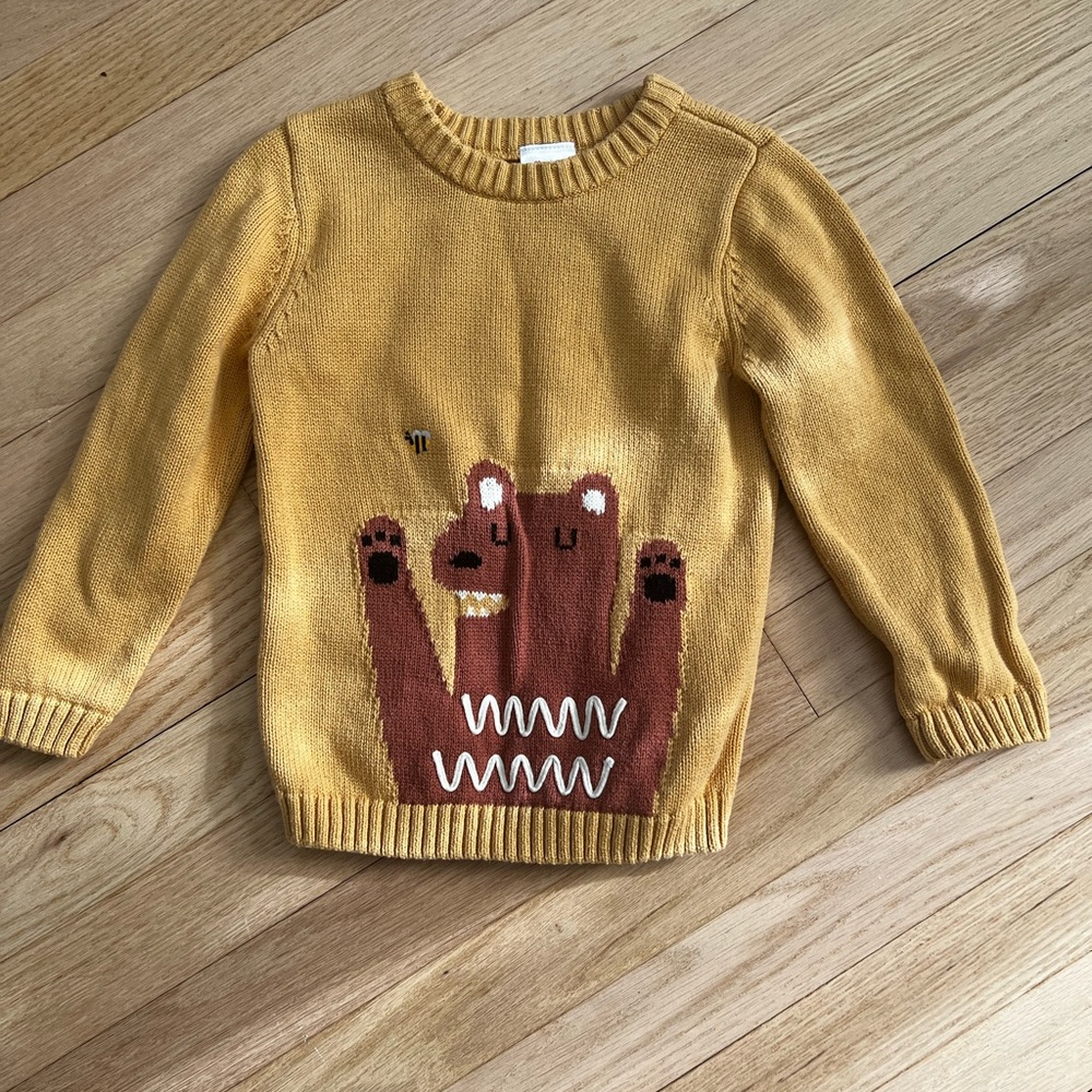 Hanna Andersson Boys sweater nwot 3T